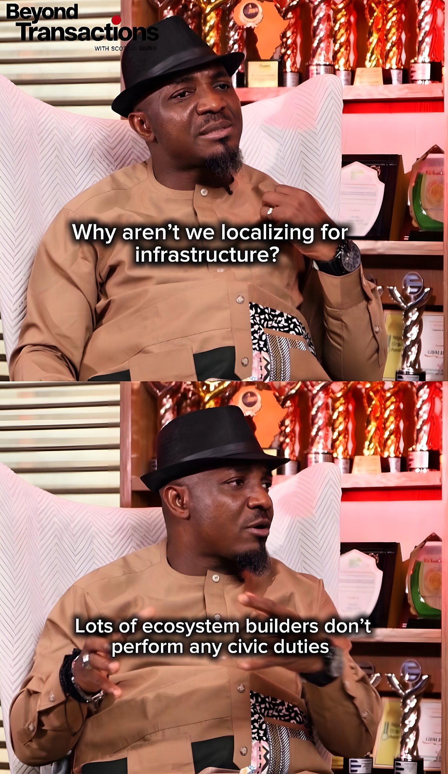Beyond Transactions episode still on localizing for infrastructure