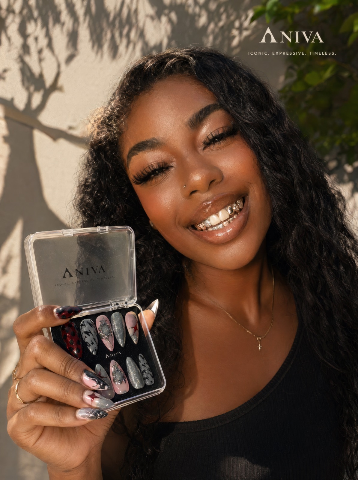Niva press-on nails — NFC-enabled wearable beauty product