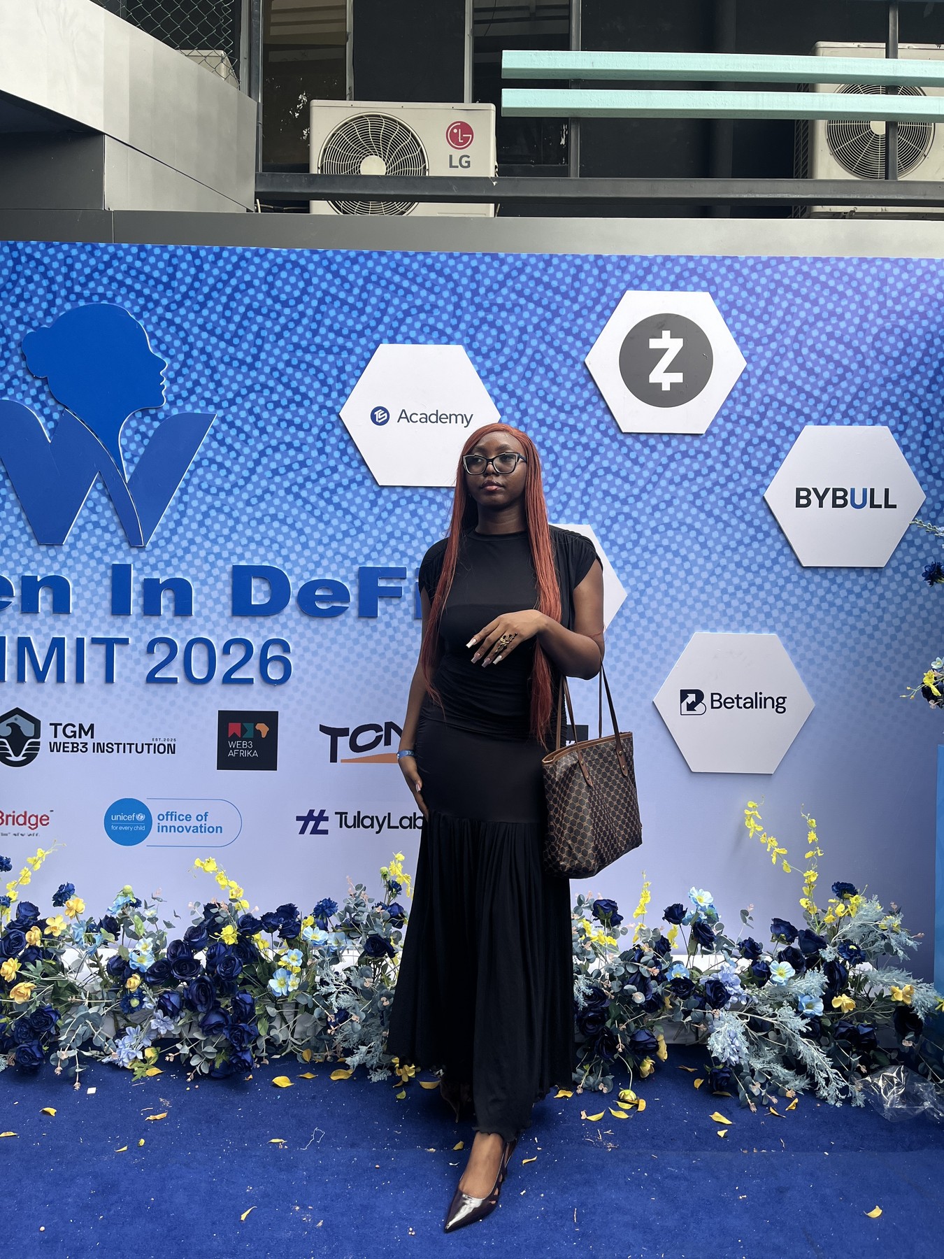 Vanessa at the Women in DeFi Summit